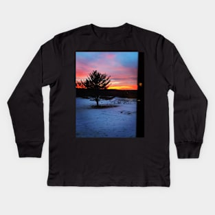 Cold fire Kids Long Sleeve T-Shirt